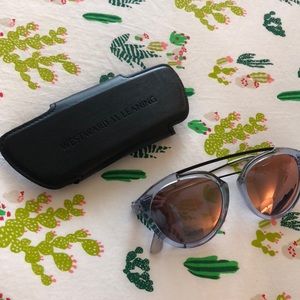 Westward Leaning Olivia Palermo Flower Sunglasses